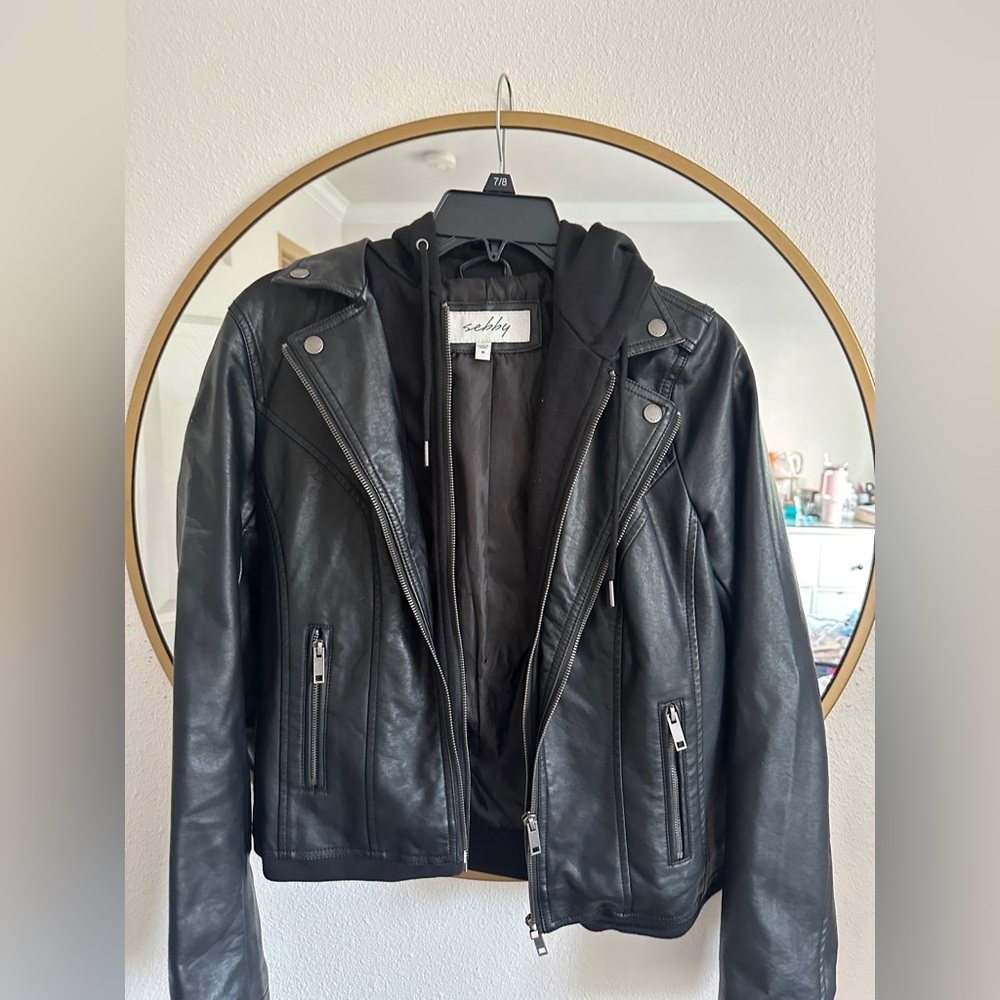 Leather jacket